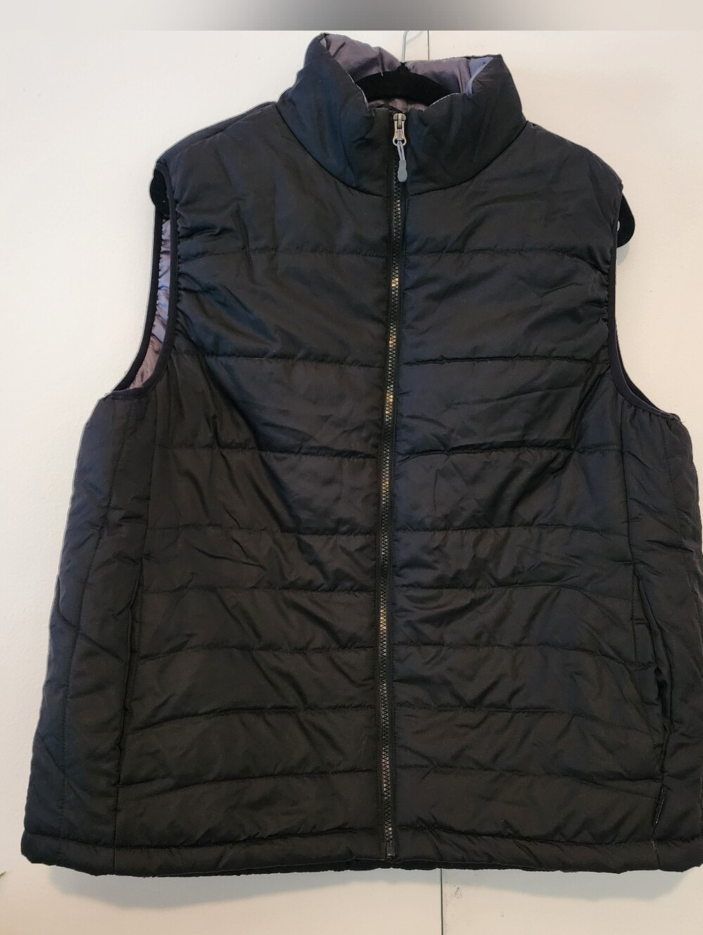 Pacific Trail Black Quilted Puffer Vest